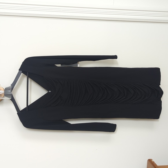 RICKIE FREEMAN TERI JON. Black Dress Size 8 NWT - Picture 2 of 9